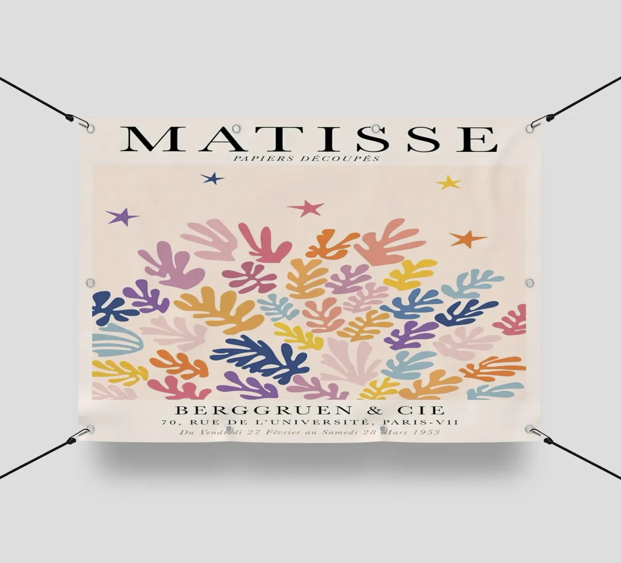 Henri Matisse Berggruen E Cie telo in pvc da MinaHome