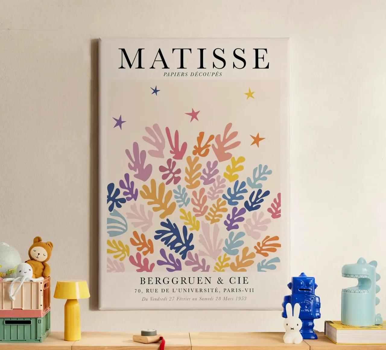 Henri Matisse Berggruen E Cie tela con Cornice a cassetta da MinaHome