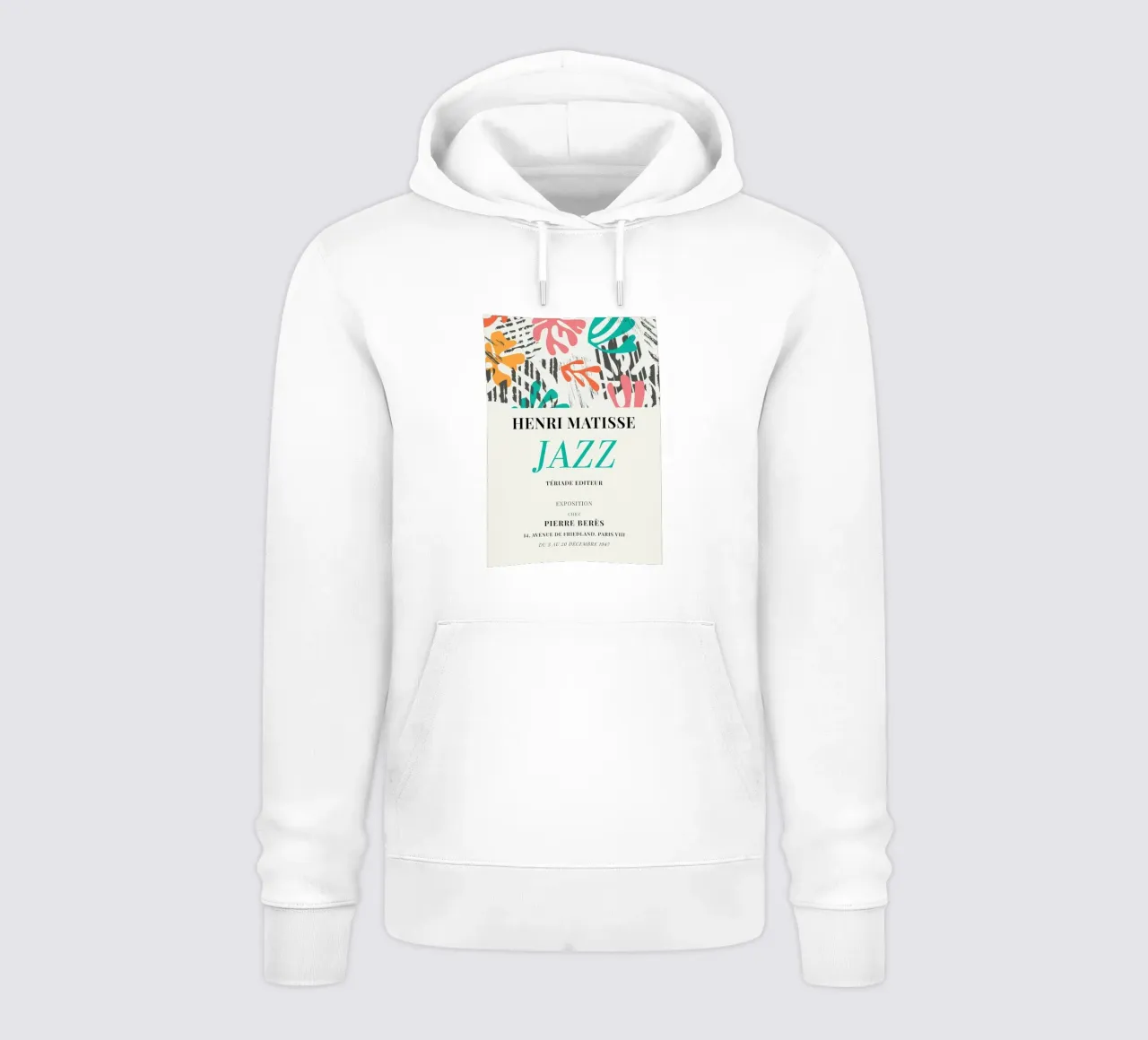 Henri Matisse Jazz Pierre Berres felpa con cappuccio da MinaHome