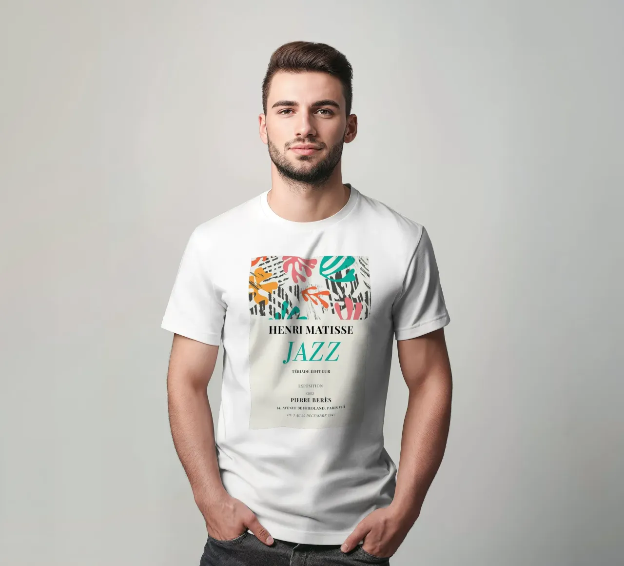 Henri Matisse Jazz Pierre Berres t-shirt da MinaHome