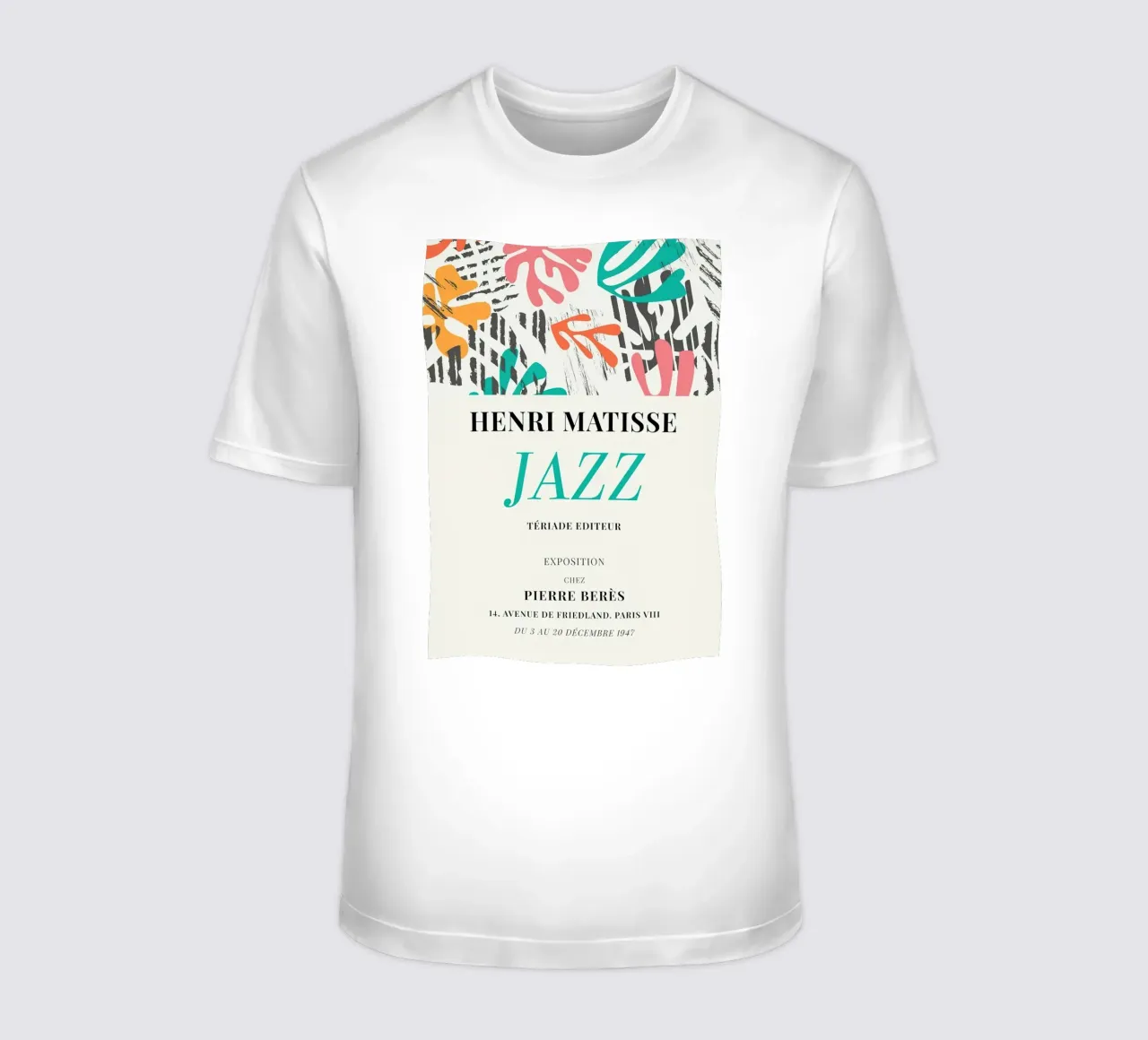 Henri Matisse Jazz Pierre Berres t-shirt da MinaHome