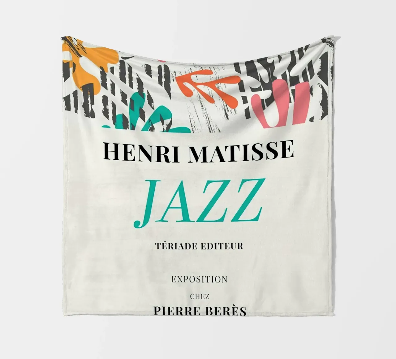 Henri Matisse Jazz Pierre Berres coperta in pile da MinaHome