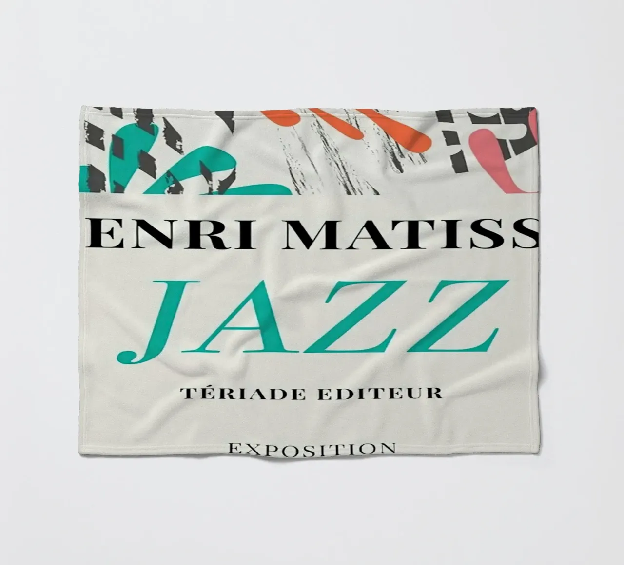 Henri Matisse Jazz Pierre Berres coperta in pile da MinaHome