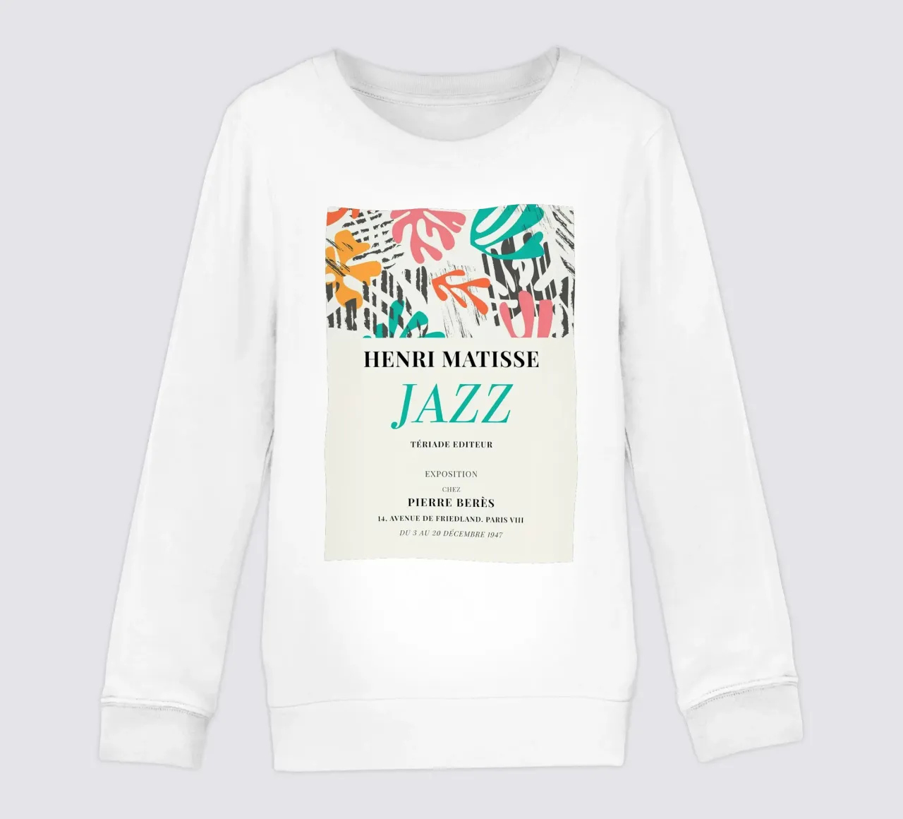 Henri Matisse Jazz Pierre Berres felpa bambino da MinaHome