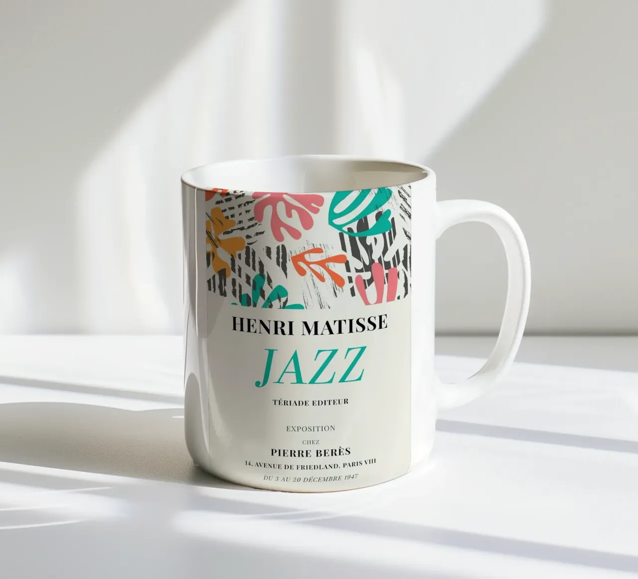 Henri Matisse Jazz Pierre Berres tazza in ceramica da MinaHome