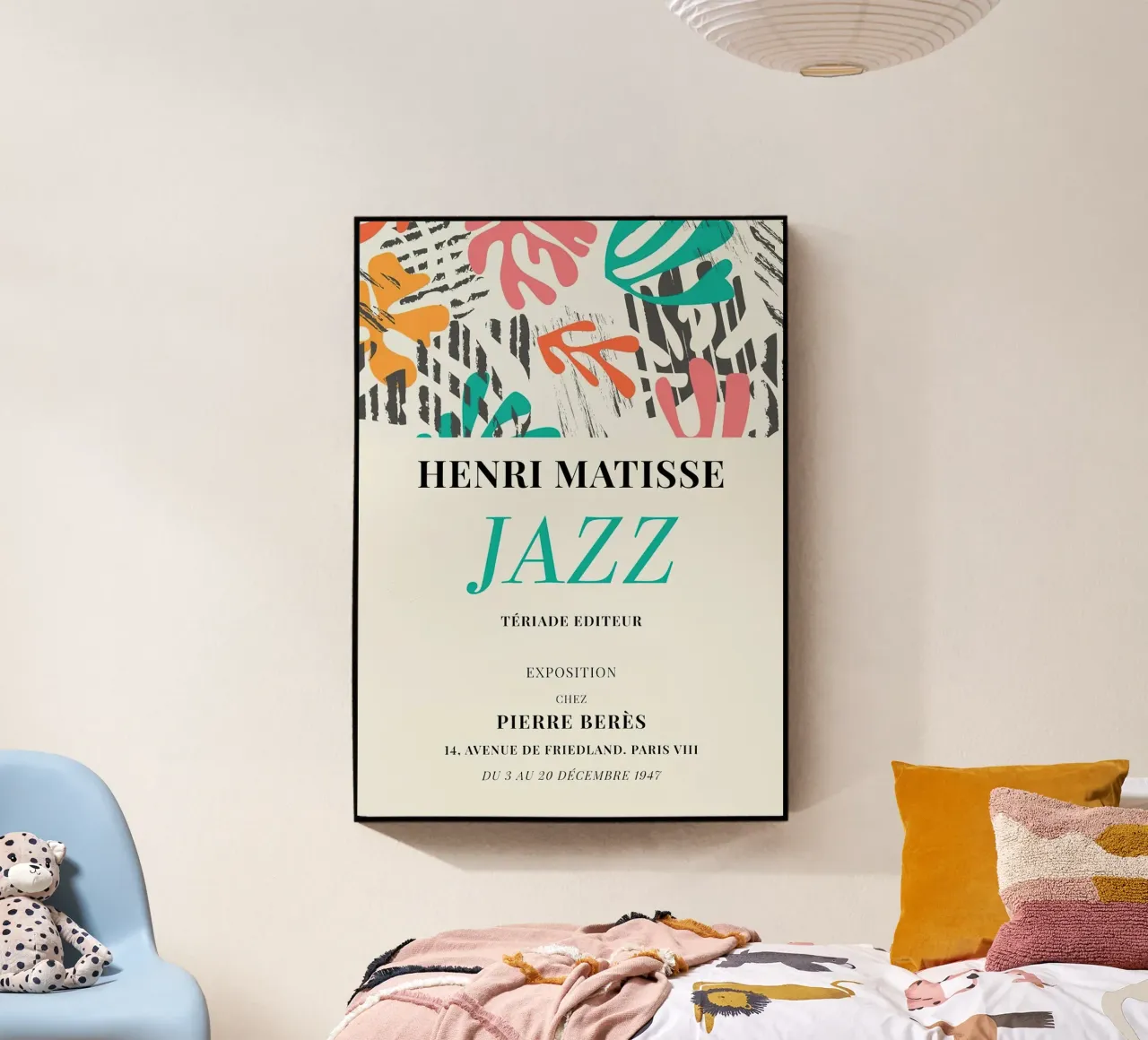 Henri Matisse Jazz Pierre Berres metacrilato de MinaHome