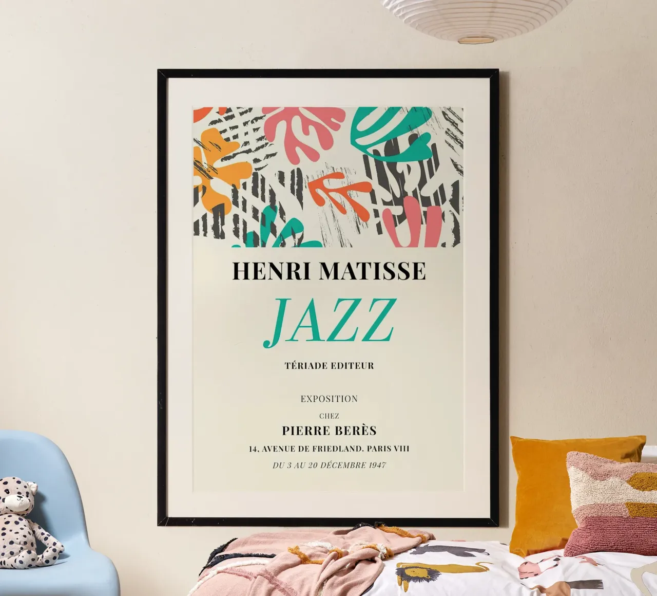 Henri Matisse Jazz Pierre Berres carta hahnemühle da MinaHome