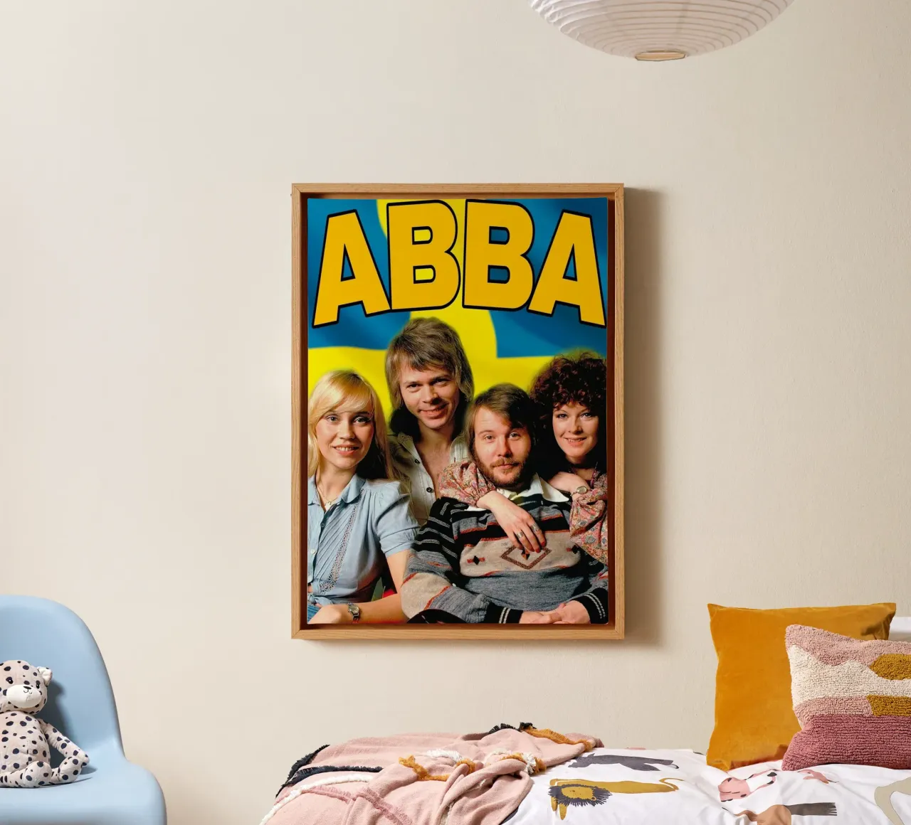 Abba - Dancing Queen tela con Cornice a cassetta da HUMMERSONIC