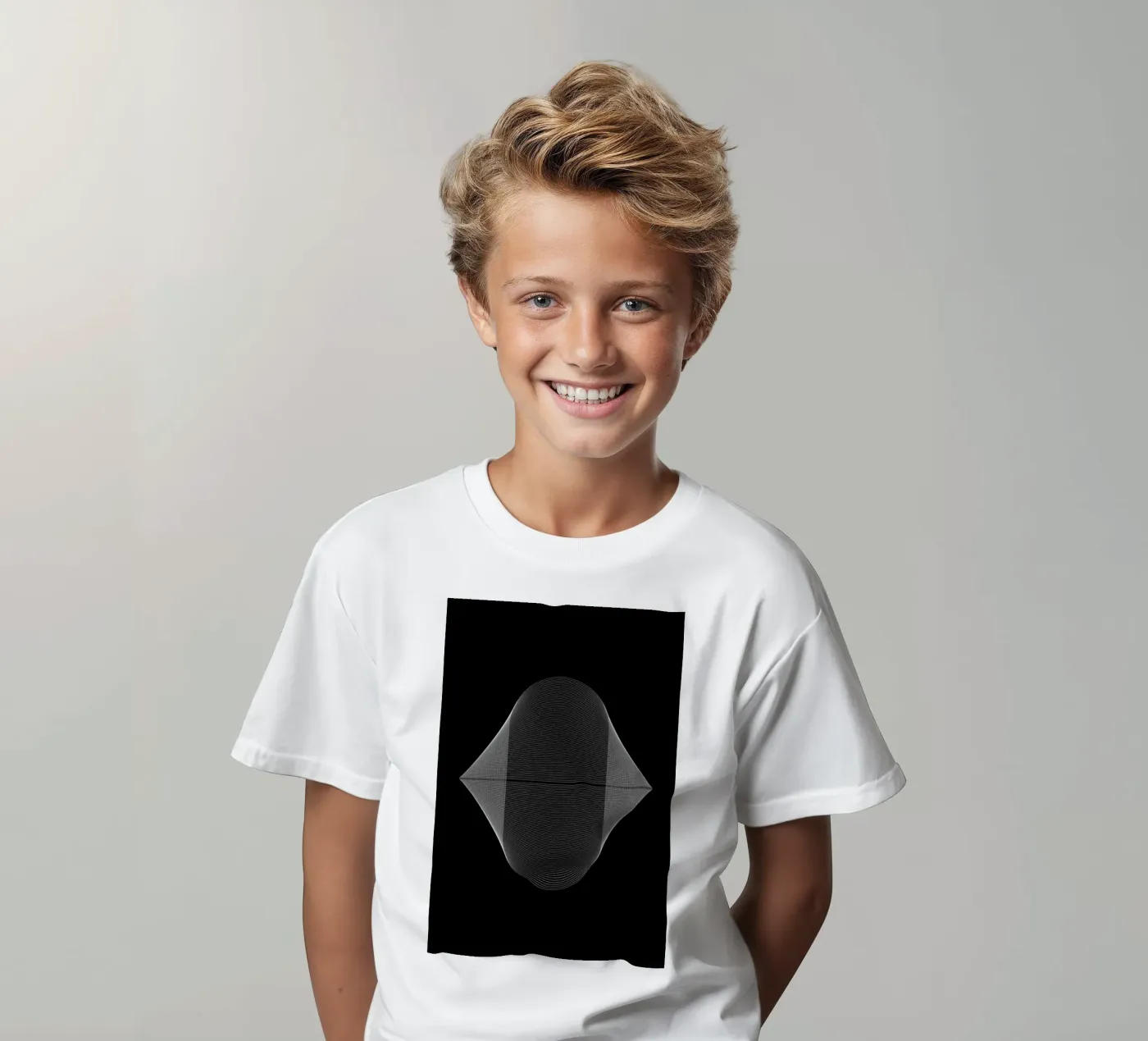 Oval 3 t-shirt bambini da LeDieg