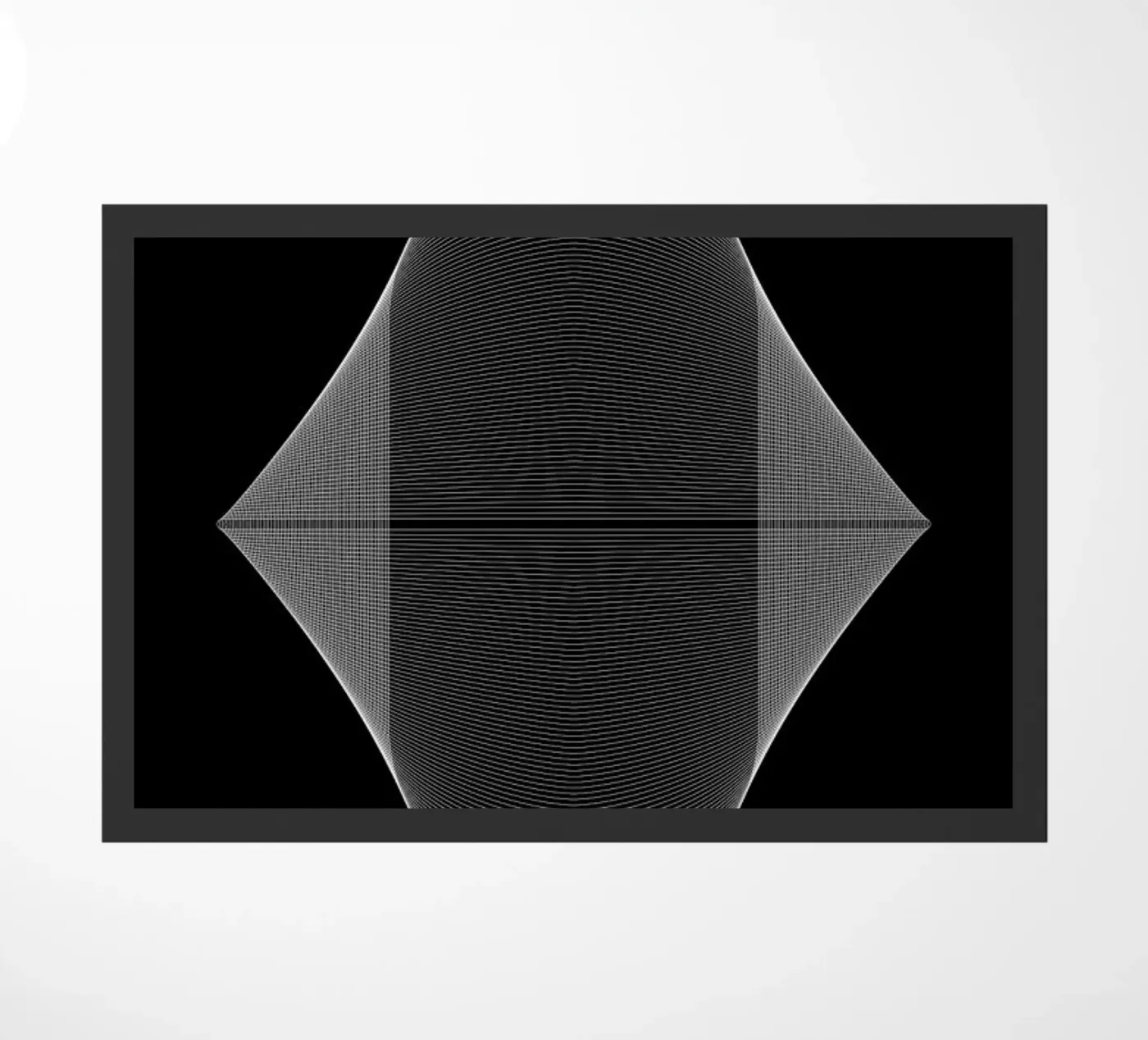 Oval 3 doormat by LeDieg