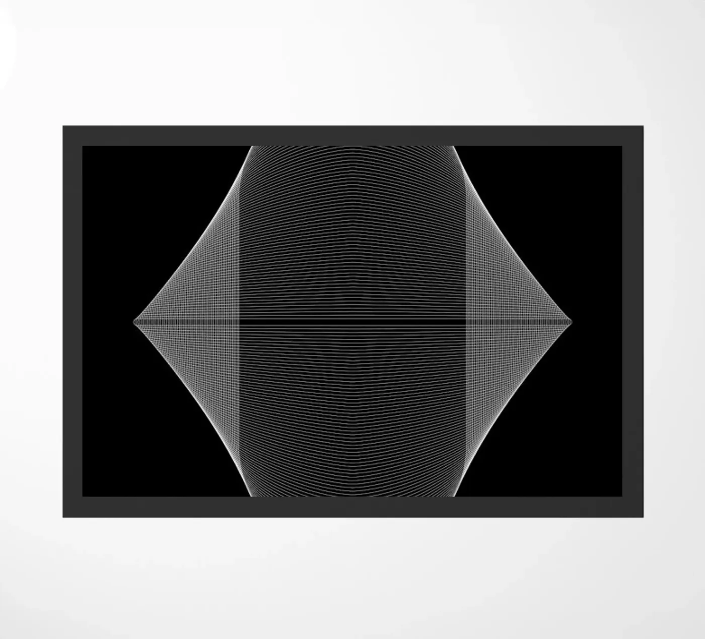 Oval 3 deurmat van LeDieg