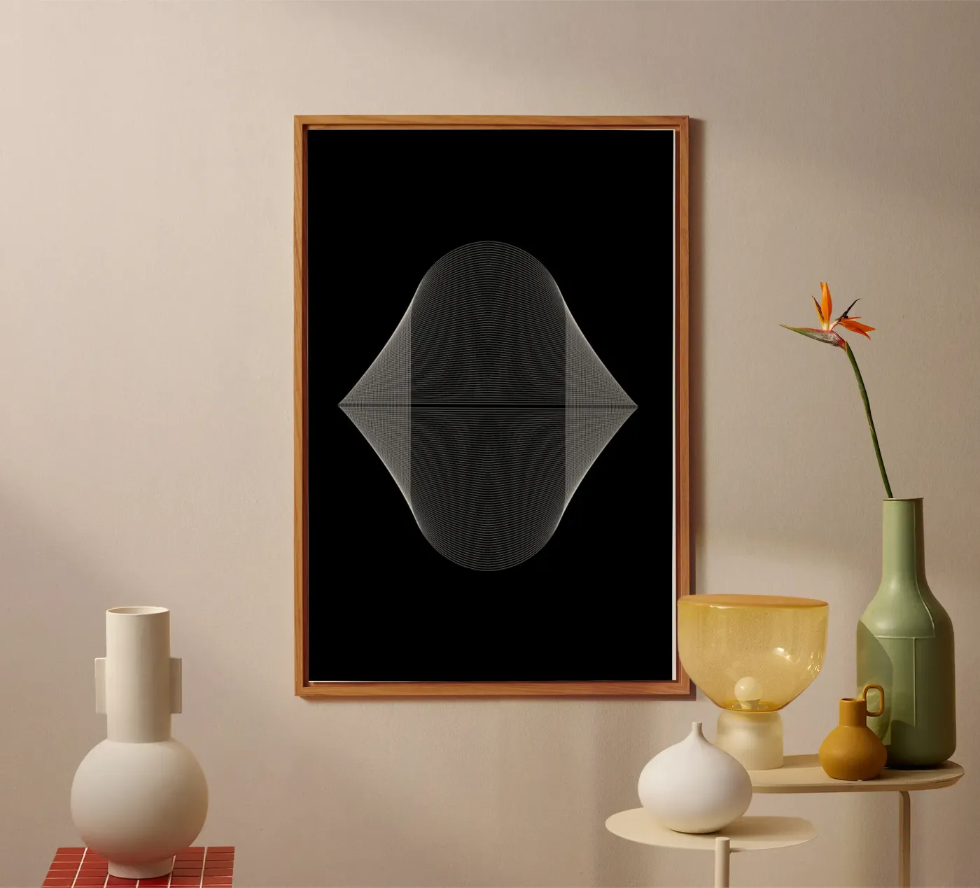 Oval 3 alluminio dibond da LeDieg