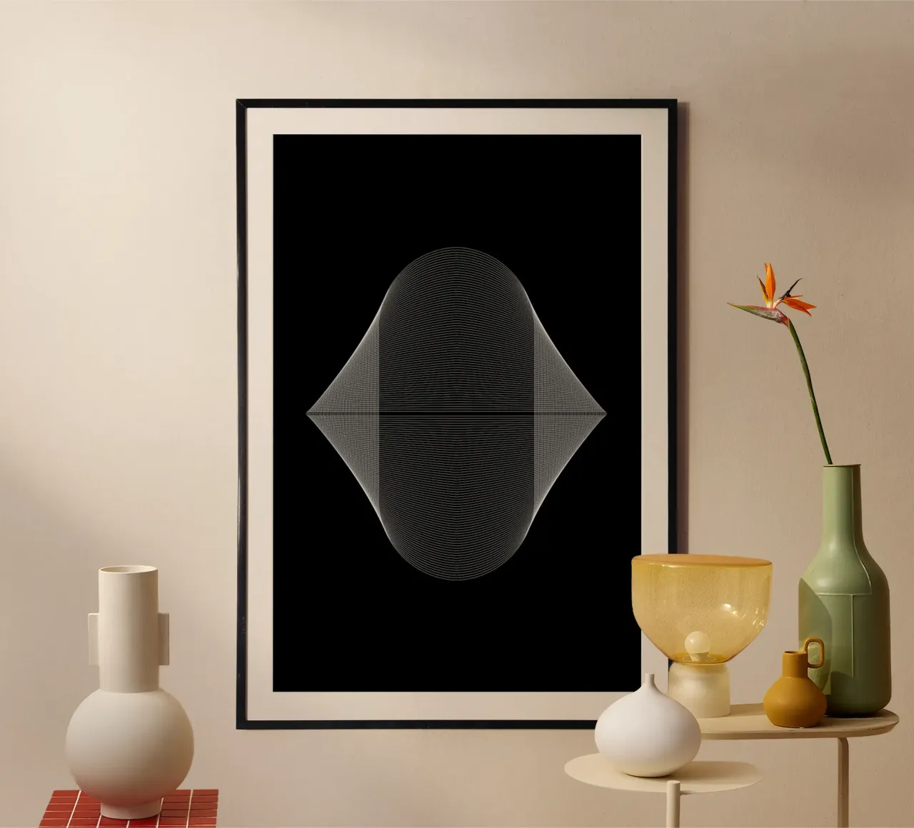 Oval 3 carta hahnemühle da LeDieg