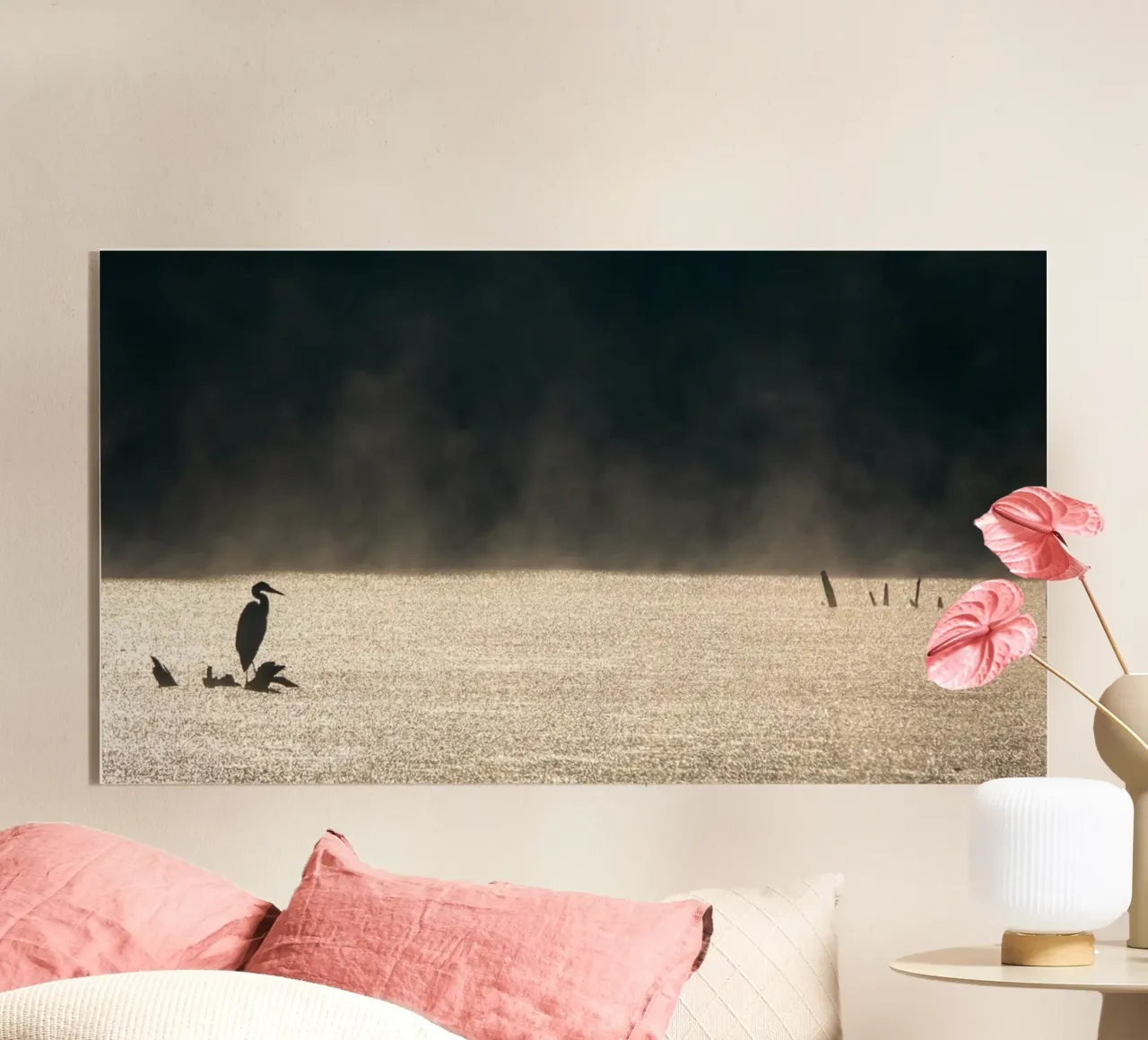 Grey Heron plexiglass da anderm