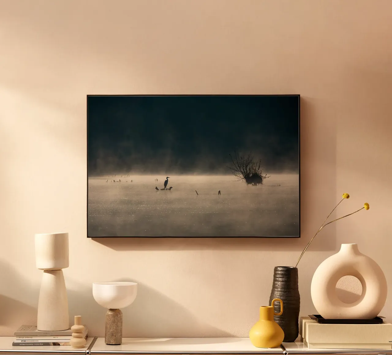 Grey Heron plexiglass da anderm