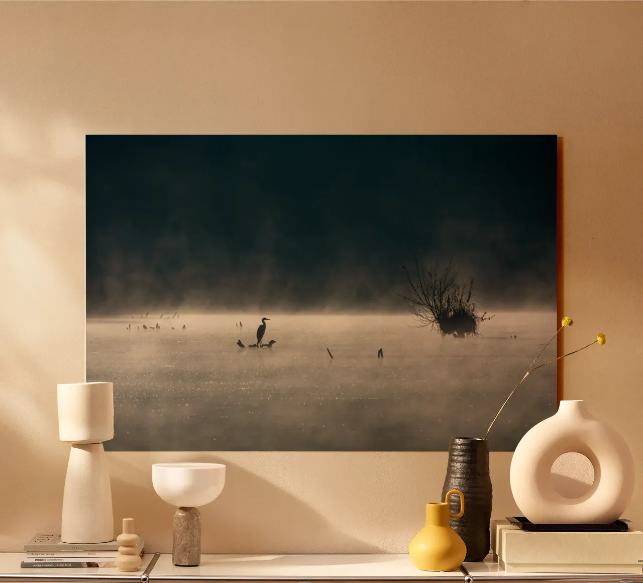 Grey Heron plexiglass da anderm