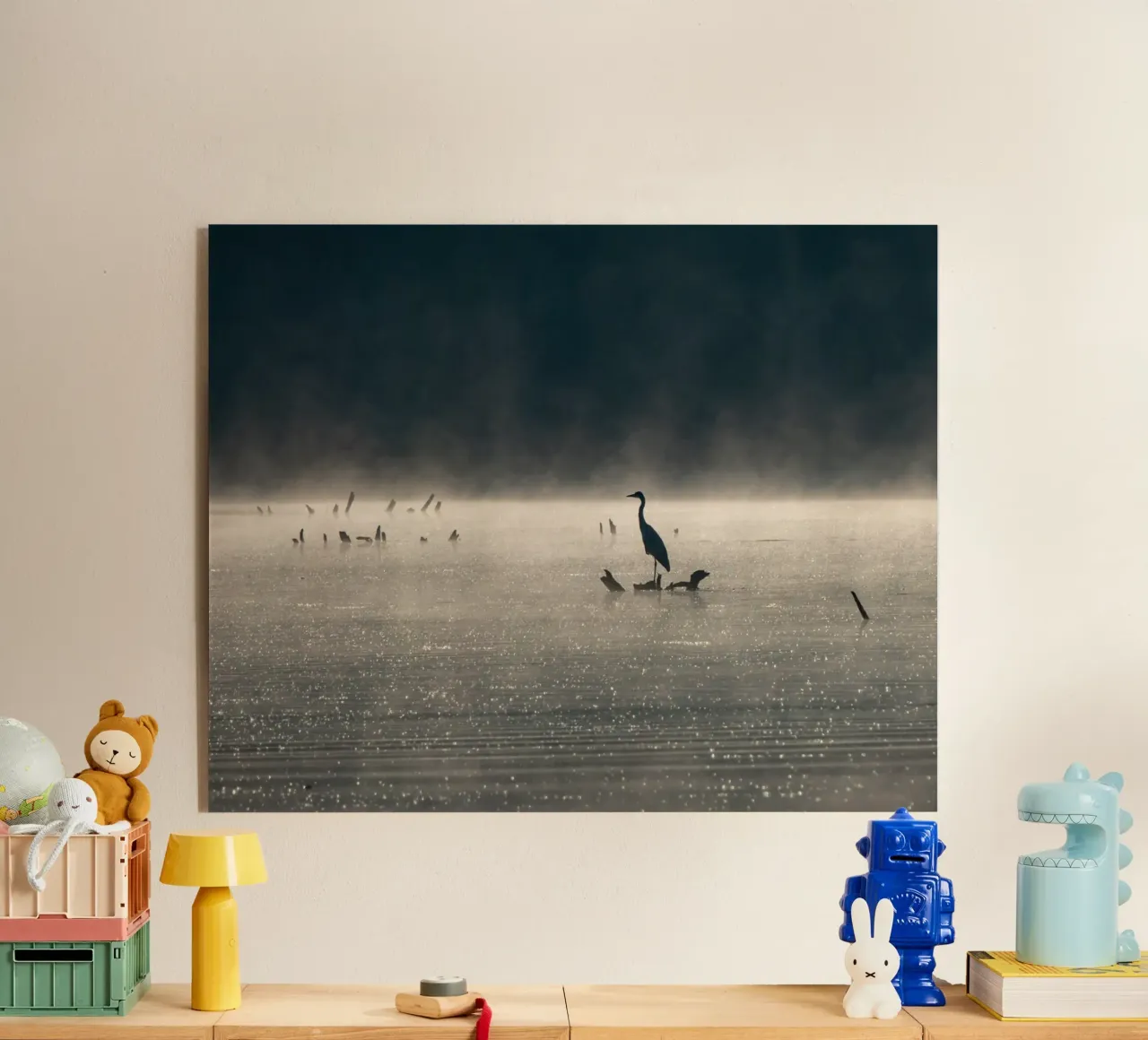 Grey Heron plexiglass da anderm