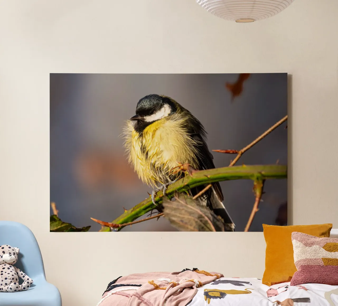 Tit (Paridae) canvas by anderm