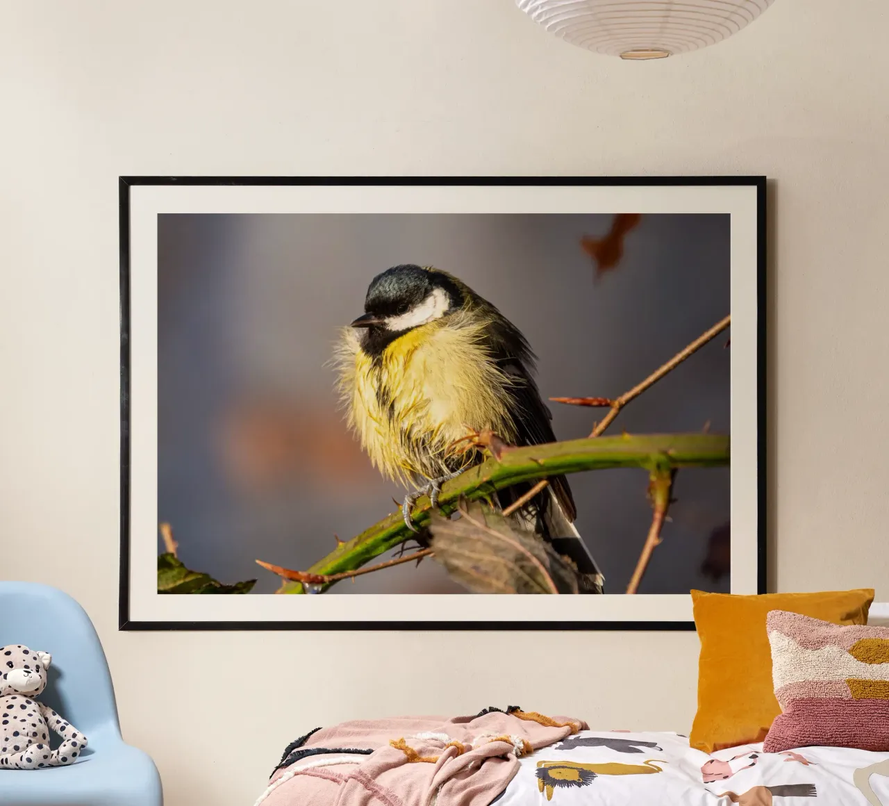 Tit (Paridae) poster da anderm