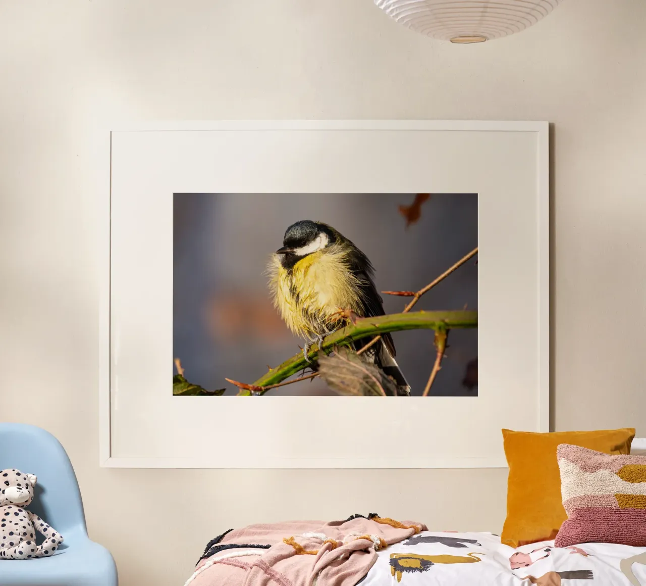 Tit (Paridae) poster da anderm