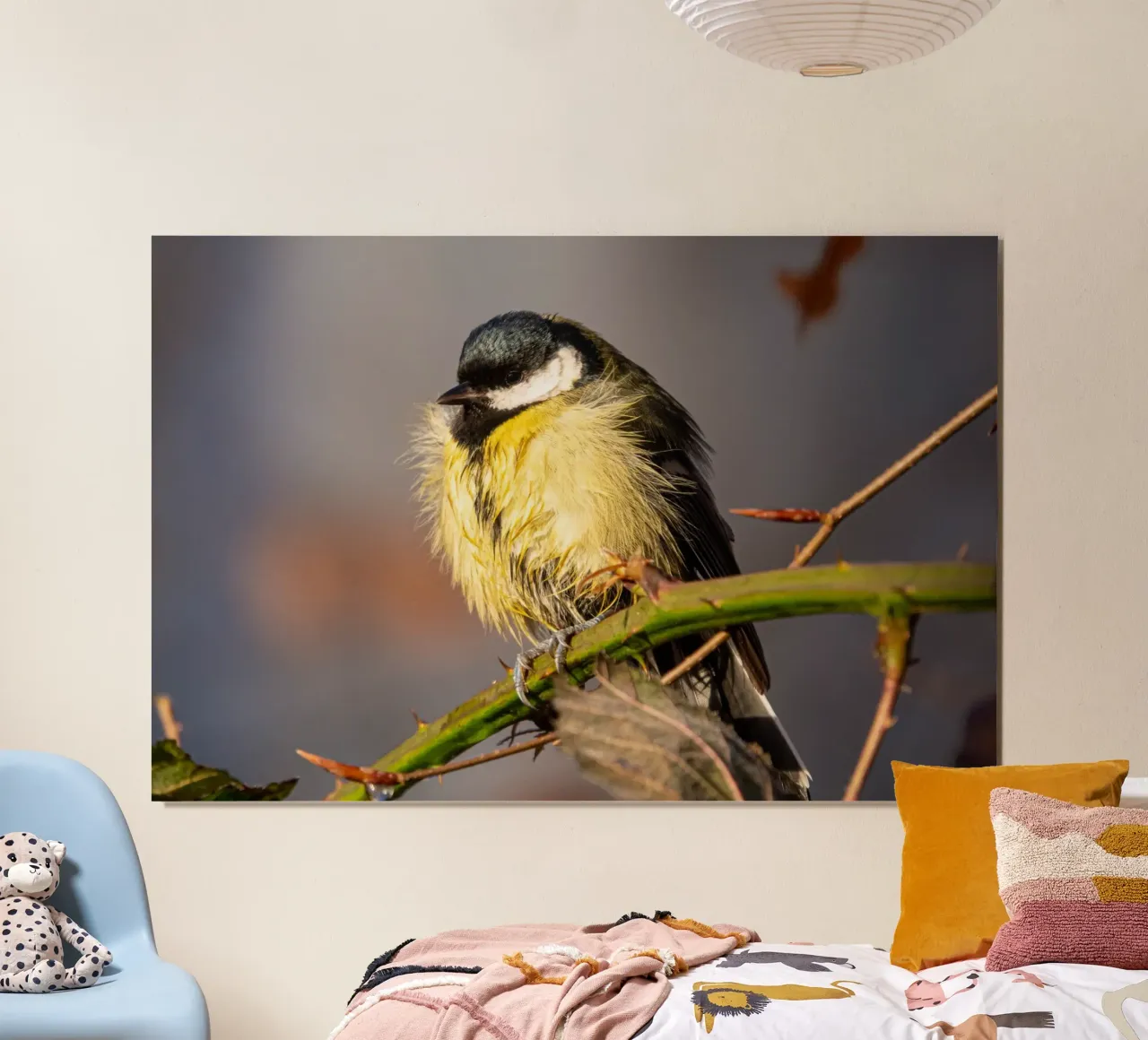 Tit (Paridae) poster da anderm