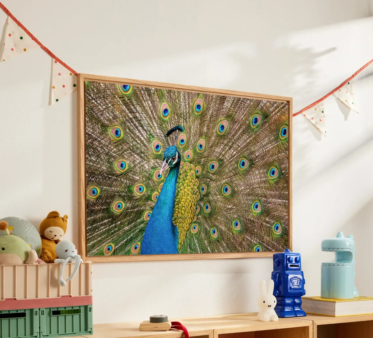 Peacock plexiglass da anderm