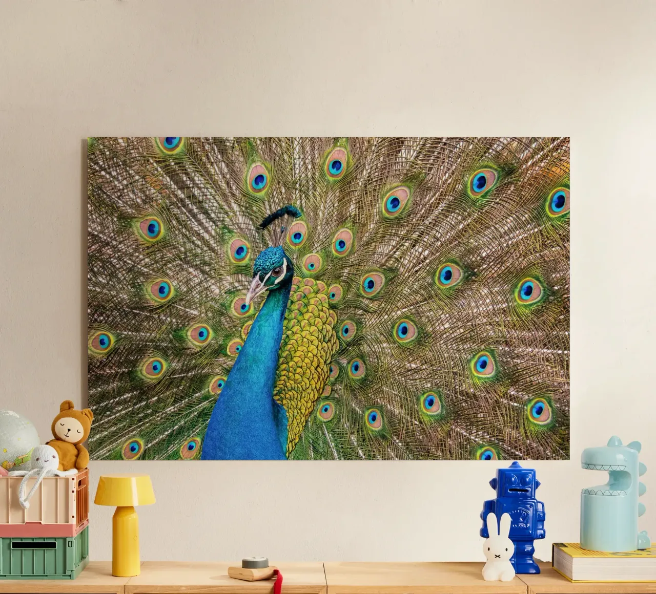 Peacock plexiglass da anderm