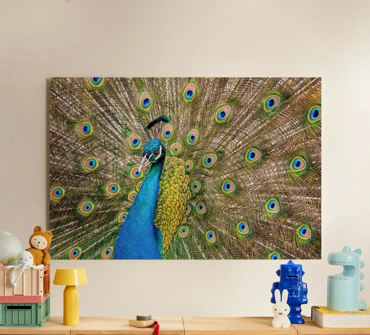 Peacock plexiglass da anderm