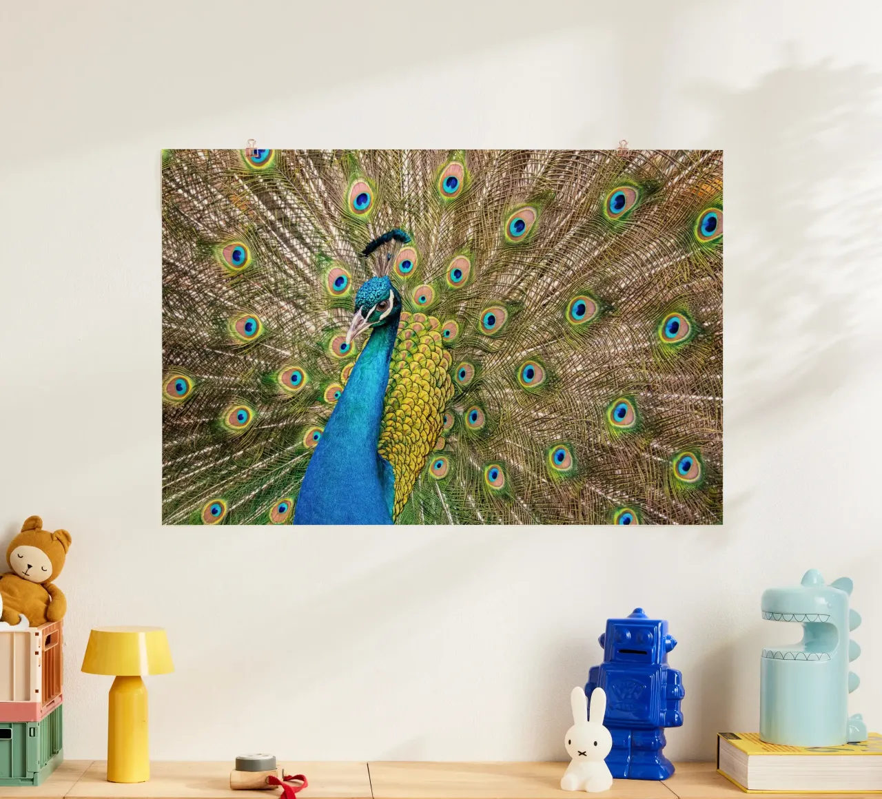 Peacock poster da anderm