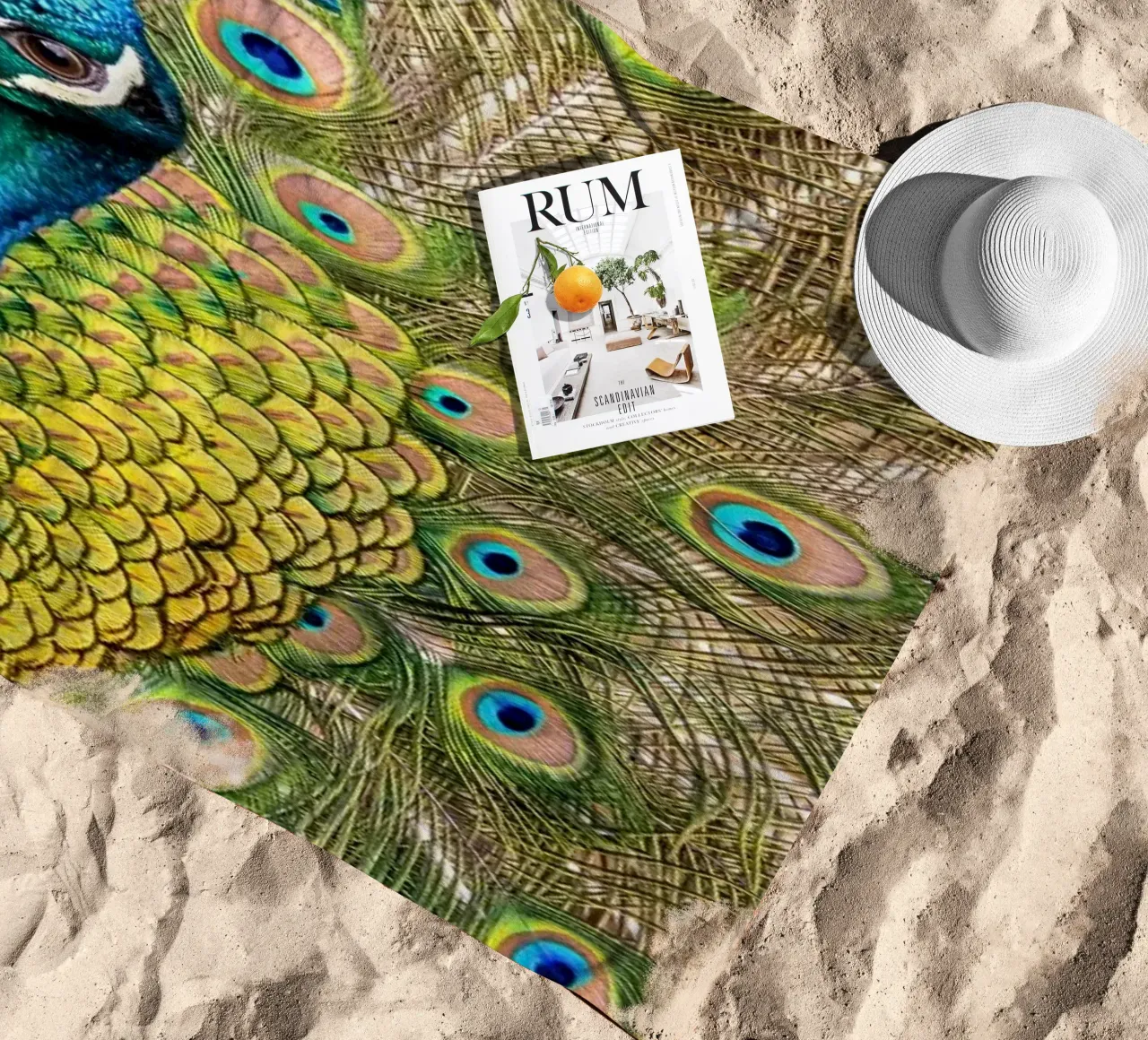 Peacock telo mare da anderm