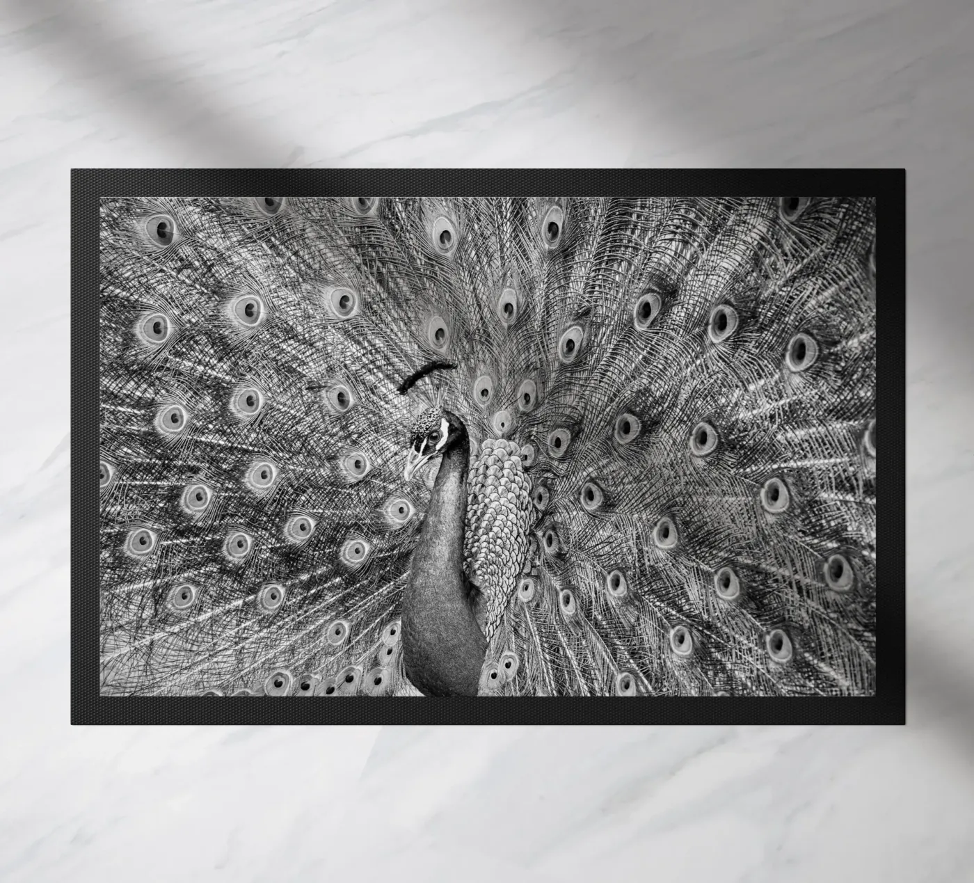 Peacock deurmat van anderm