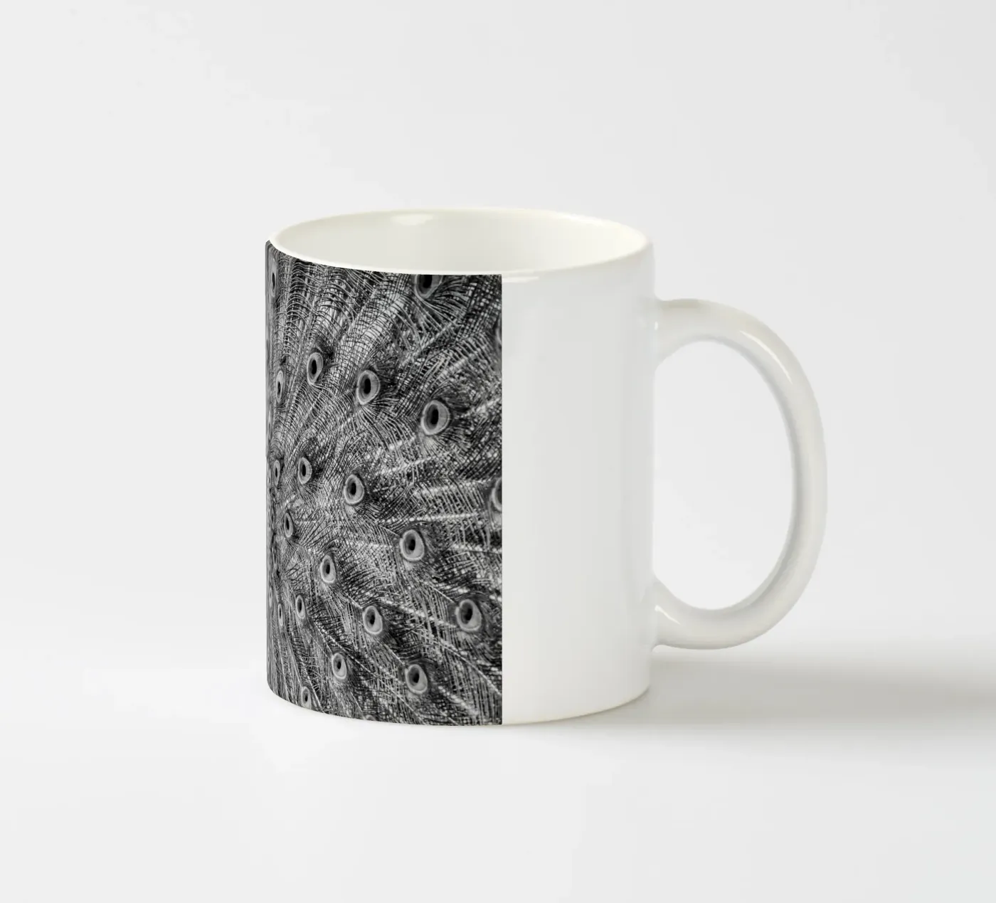 Peacock ceramic mug by anderm