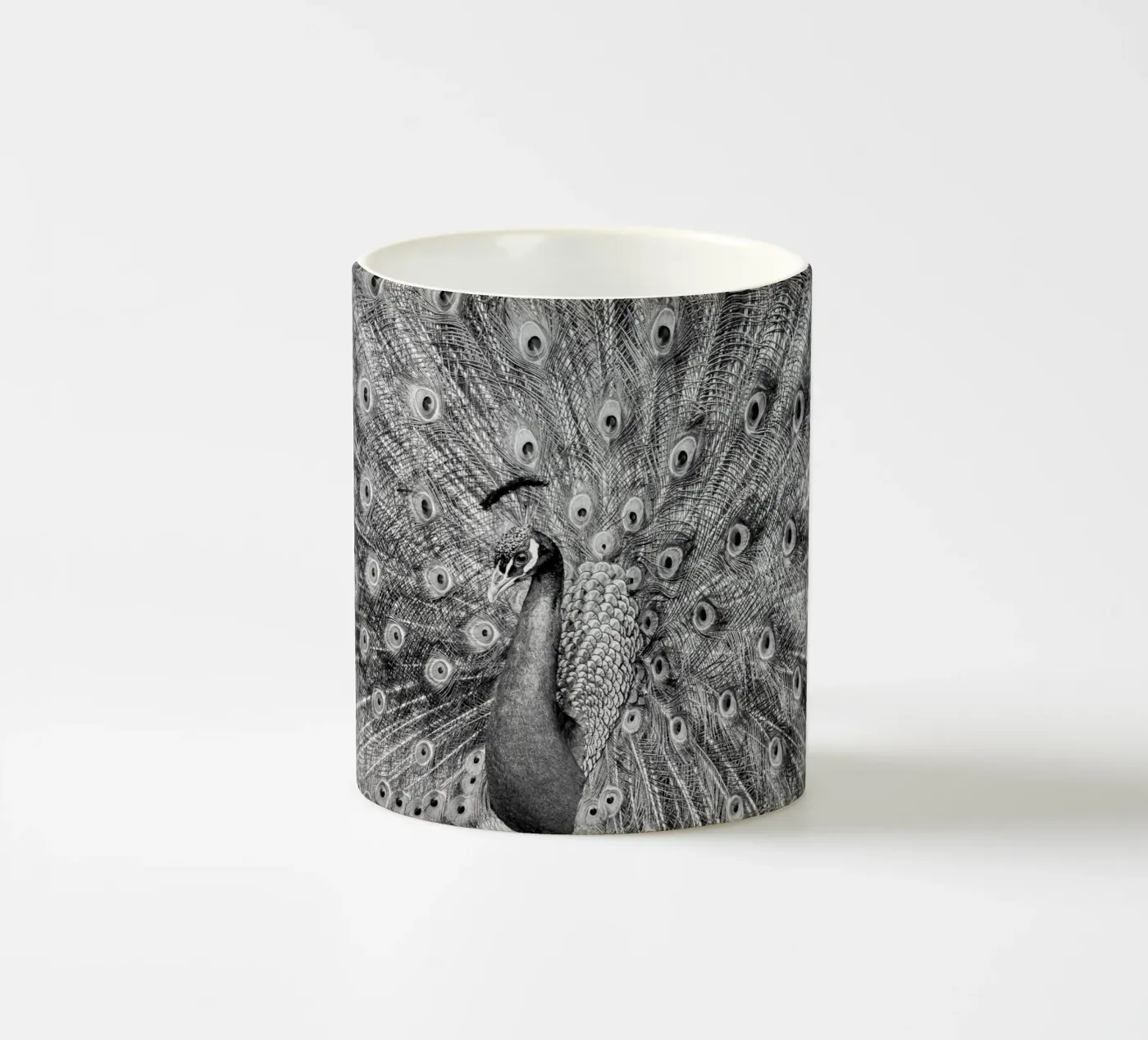 Peacock ceramic mug by anderm
