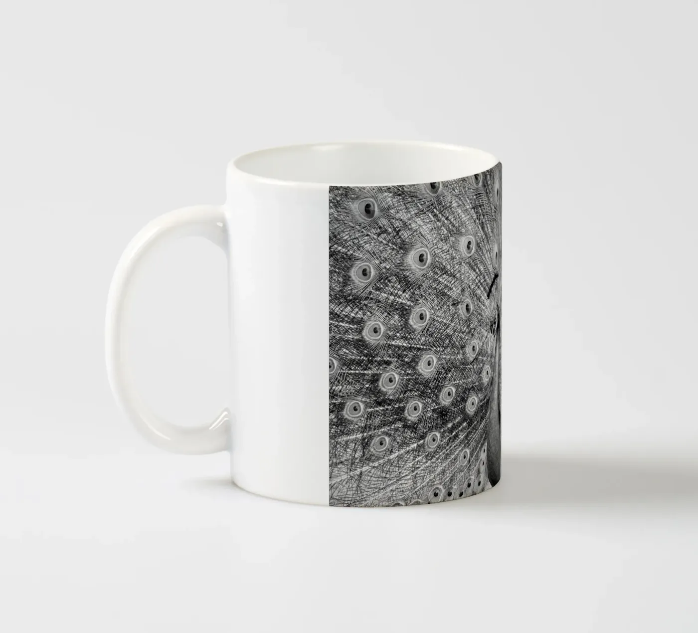Peacock ceramic mug by anderm