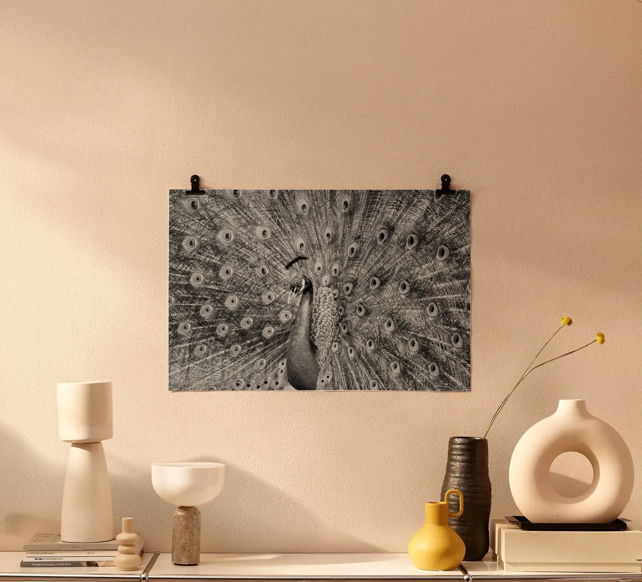 Peacock poster da anderm