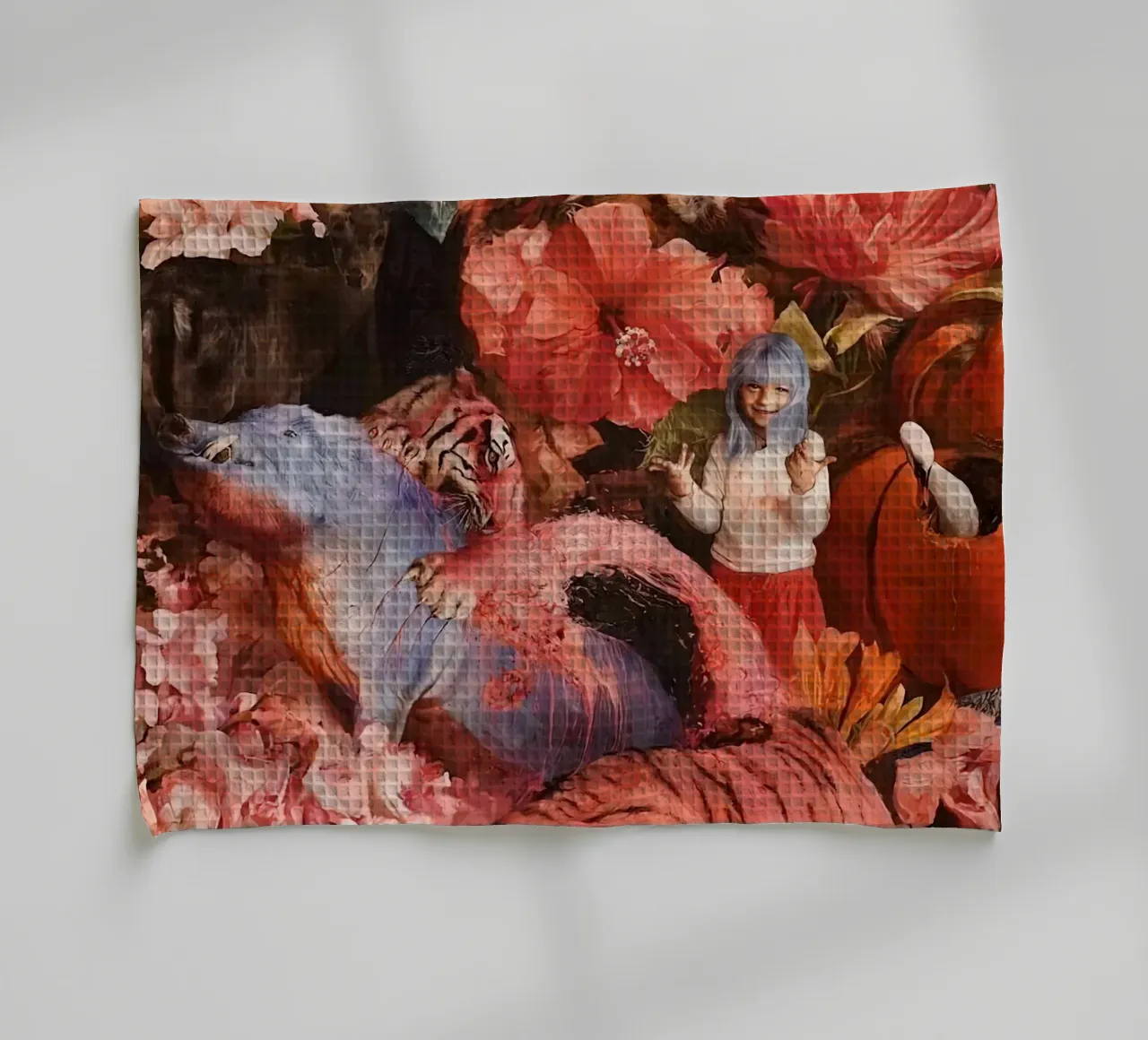 Guillermo Lorca Garcia Animals And Child canovaccio da cucina da The Poster UK