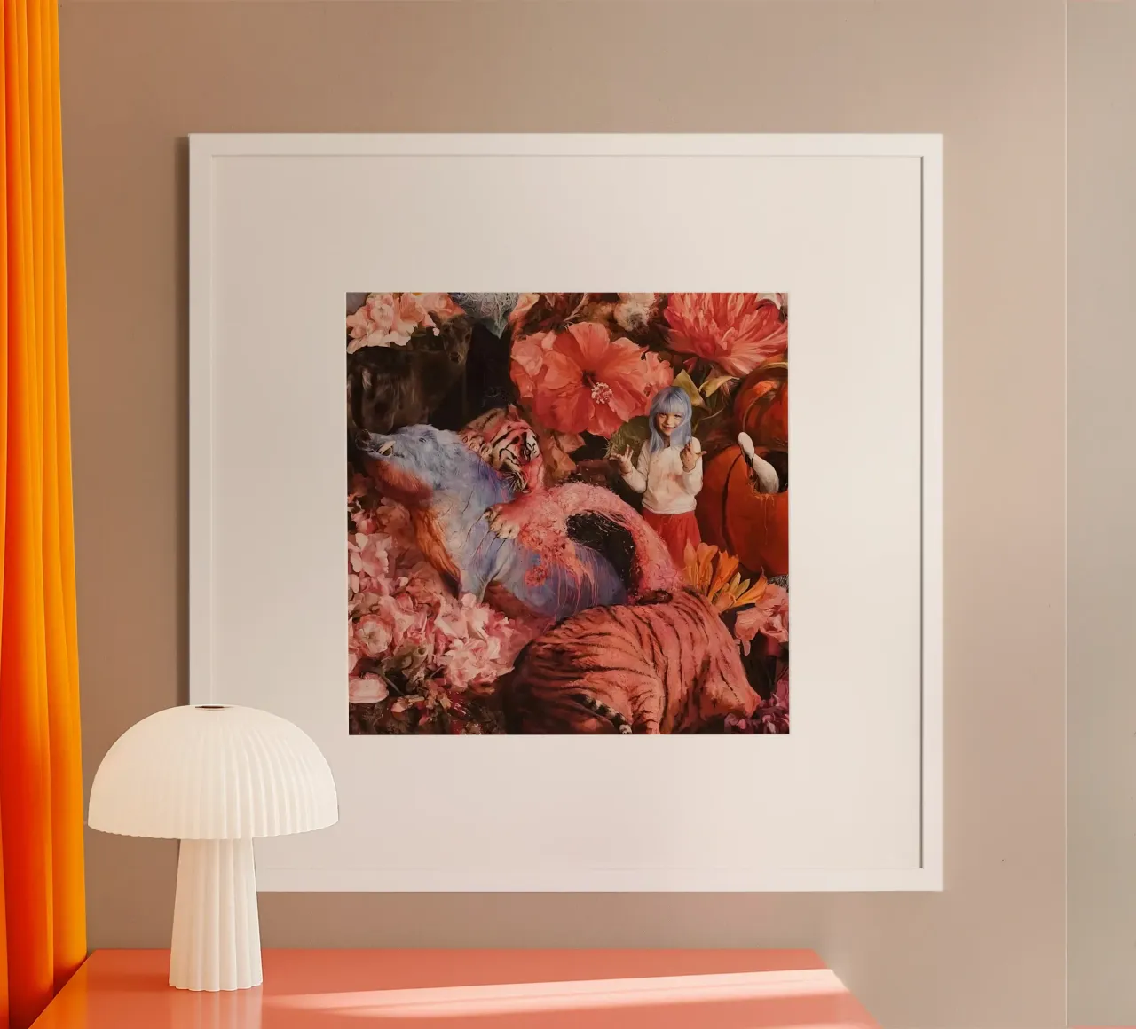 Guillermo Lorca Garcia Animals And Child carta hahnemühle da The Poster UK