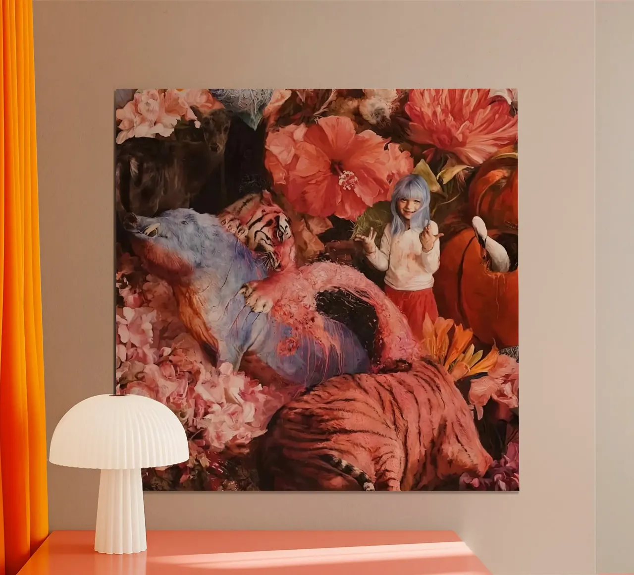 Guillermo Lorca Garcia Animals And Child carta hahnemühle da The Poster UK