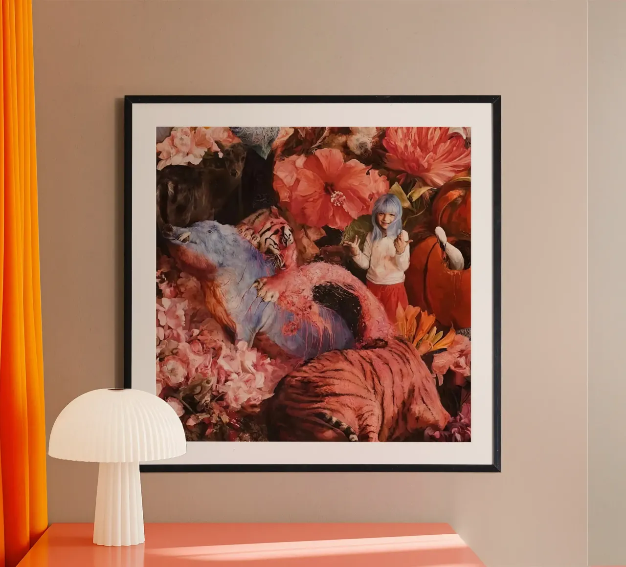 Guillermo Lorca Garcia Animals And Child carta hahnemühle da The Poster UK
