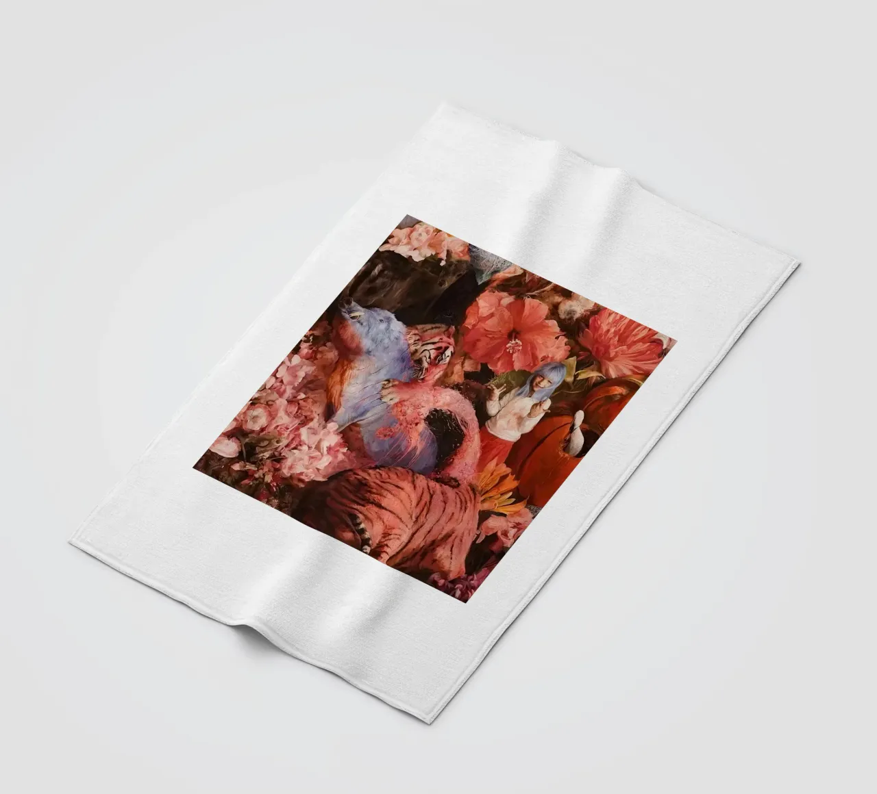 Guillermo Lorca Garcia Animals And Child coperta in pile da The Poster UK