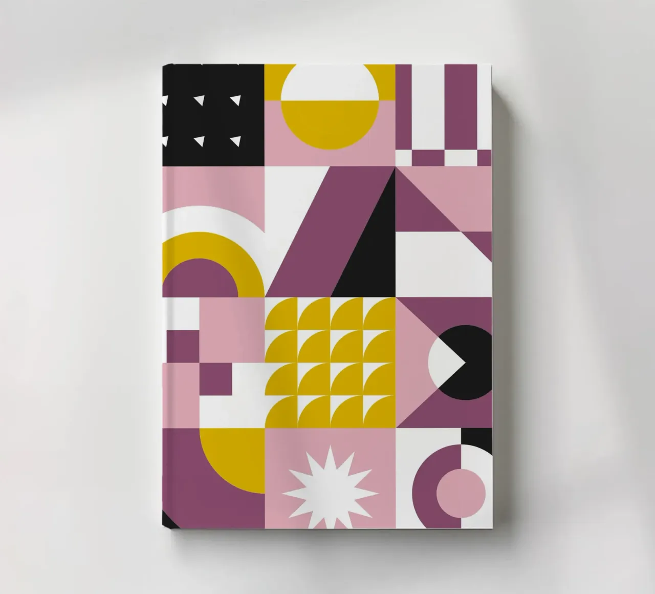 GEOMETRIC BLOOM notebook by Einfach Uebel