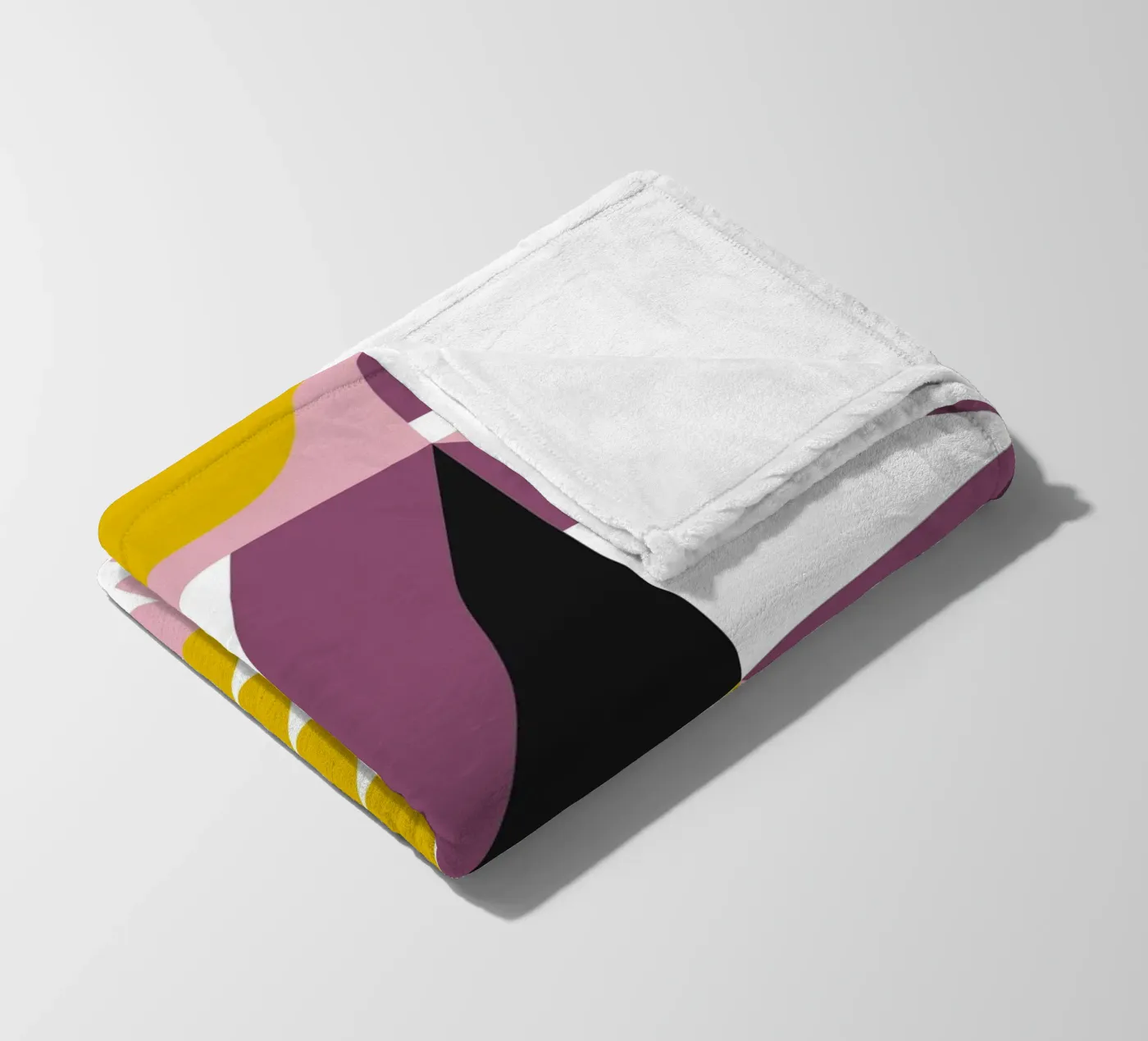 GEOMETRIC BLOOM Fleecedecke von SMRT STUDIO