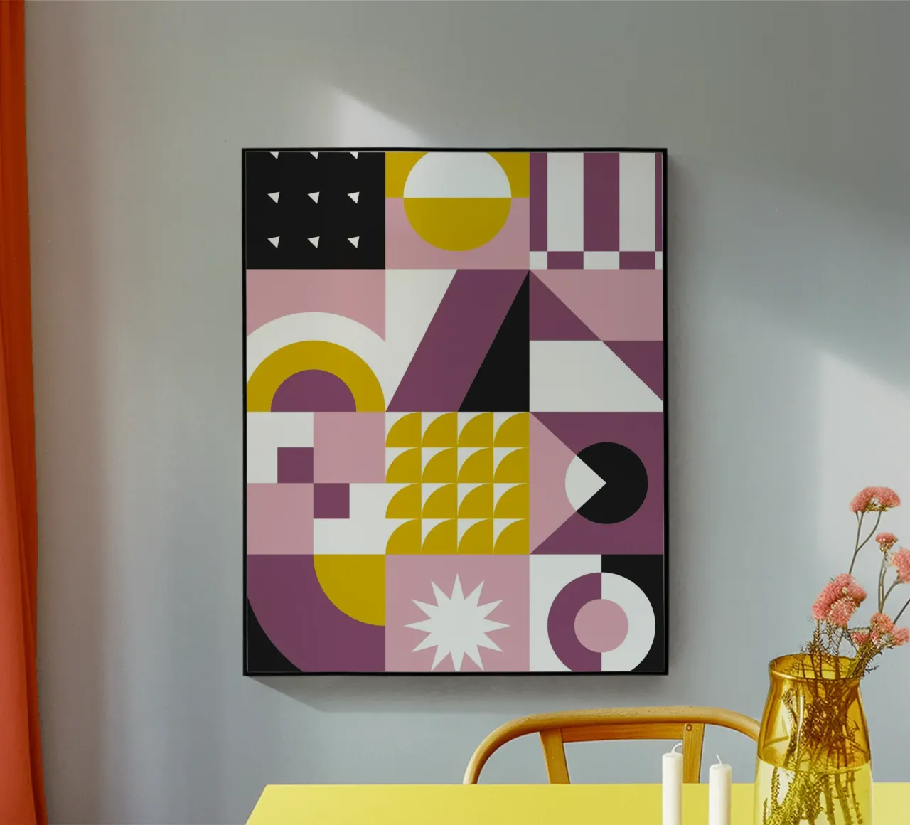 GEOMETRIC BLOOM plexiglass da Einfach Uebel