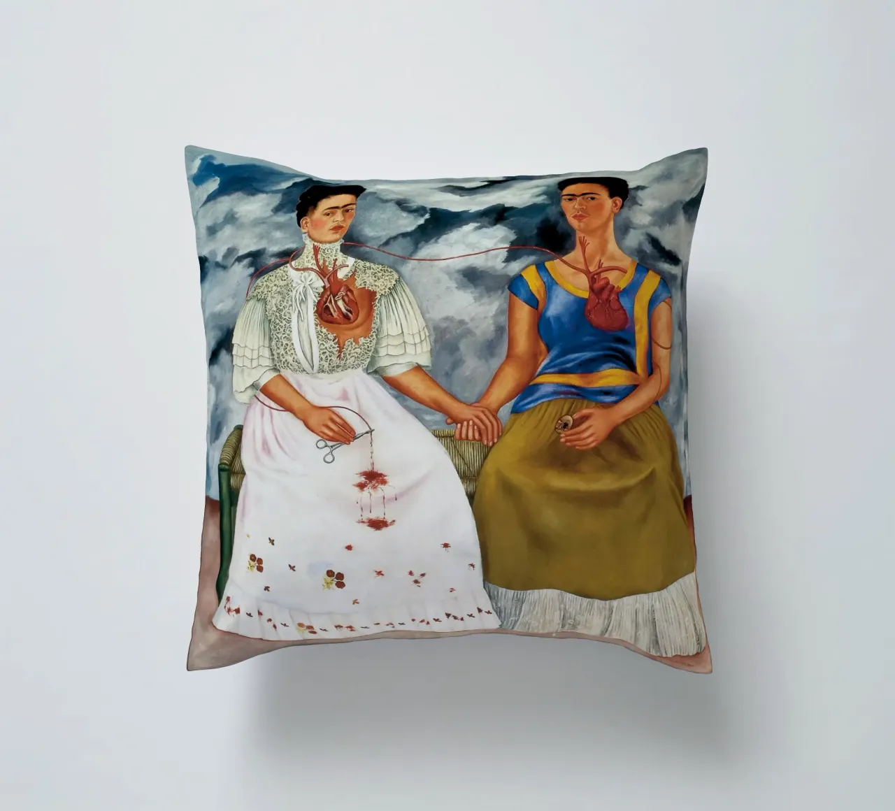 Le due Fridas di Frida Kahlo cuscino da Venus Art