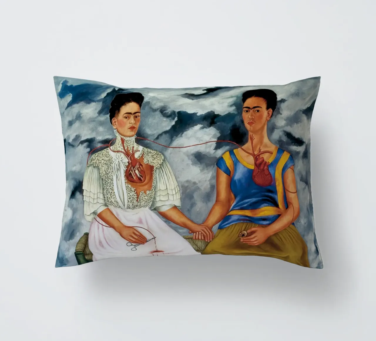 Le due Fridas di Frida Kahlo cuscino da Venus Art