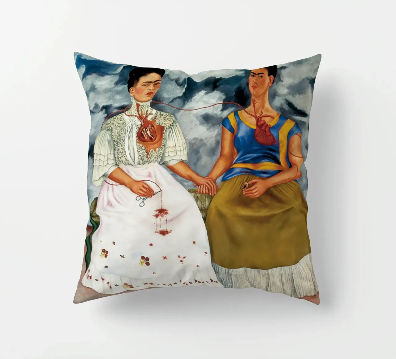 Le due Fridas di Frida Kahlo cuscino da Venus Art