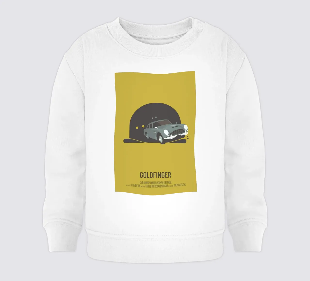 Goldfinger felpa neonato da Bruno Morphet