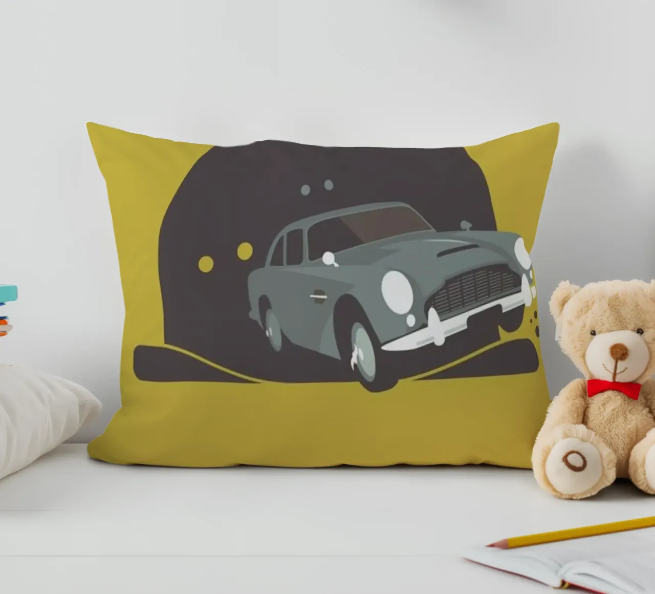 Goldfinger cuscino da Bruno Morphet