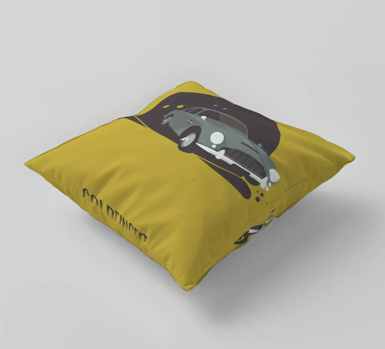 Goldfinger cuscino da Bruno Morphet