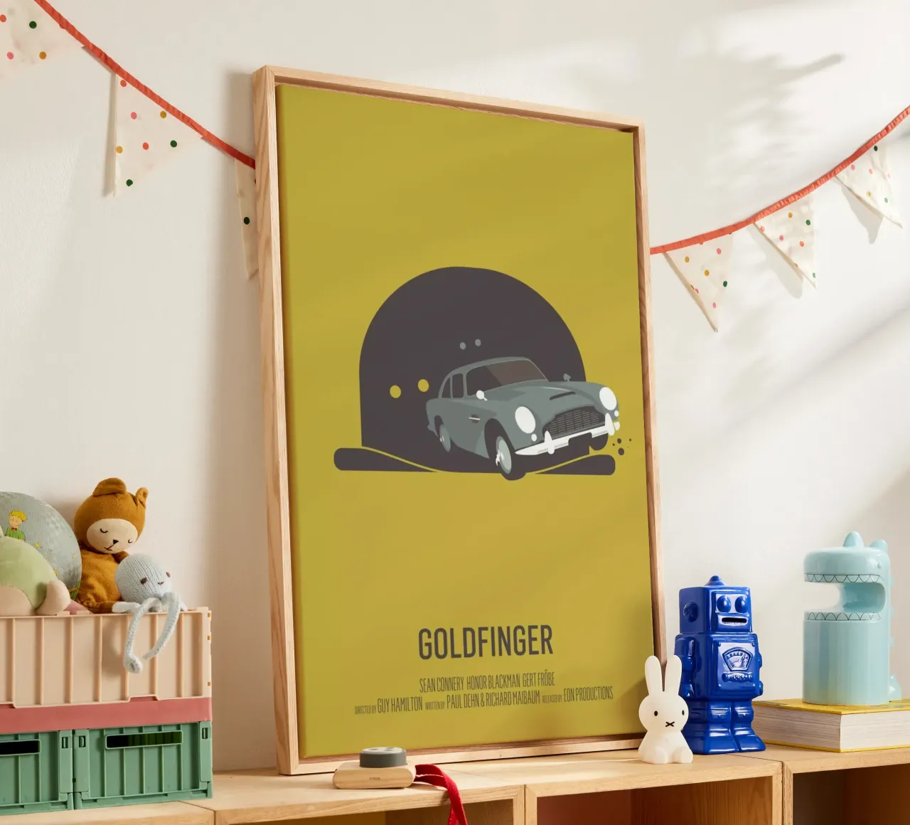 Goldfinger tela con Cornice a cassetta da Bruno Morphet
